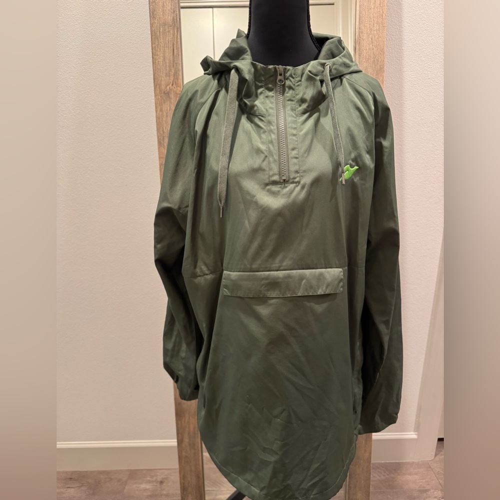 Green Hooded Jacket